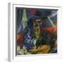 Woman in a Cafe: Compentrations of Lights and Planes-Umberto Boccioni-Framed Giclee Print