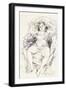 Woman in a Chair, 1925-1926-Jules Pascin-Framed Giclee Print