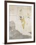 Woman in a Corset, from Elles; Femme En Corset, from Elles, 1896-Henri de Toulouse-Lautrec-Framed Giclee Print