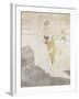 Woman in a Corset, from Elles; Femme En Corset, from Elles, 1896-Henri de Toulouse-Lautrec-Framed Giclee Print