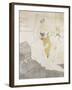 Woman in a Corset, from Elles; Femme En Corset, from Elles, 1896-Henri de Toulouse-Lautrec-Framed Giclee Print