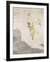 Woman in a Corset, from Elles-Henri de Toulouse-Lautrec-Framed Giclee Print