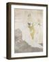 Woman in a Corset, from Elles-Henri de Toulouse-Lautrec-Framed Giclee Print