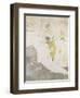 Woman in a Corset, from Elles-Henri de Toulouse-Lautrec-Framed Giclee Print