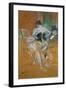 Woman in a Corset-Henri de Toulouse-Lautrec-Framed Giclee Print