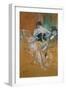 Woman in a Corset-Henri de Toulouse-Lautrec-Framed Premium Giclee Print