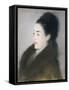 Woman in a Fur Coat in Profile, 1879-Edouard Manet-Framed Stretched Canvas