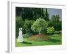 Woman in a Garden, 1867-Claude Monet-Framed Giclee Print