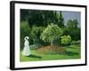 Woman in a Garden, 1867-Claude Monet-Framed Giclee Print