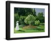 Woman in a Garden, 1867-Claude Monet-Framed Giclee Print