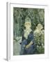 Woman in a Garden, 1882-83-Berthe Morisot-Framed Giclee Print