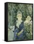 Woman in a Garden, 1882-83-Berthe Morisot-Framed Stretched Canvas