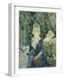 Woman in a Garden, 1882-83-Berthe Morisot-Framed Giclee Print