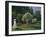 Woman in a Garden-Claude Monet-Framed Giclee Print