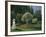 Woman in a Garden-Claude Monet-Framed Giclee Print