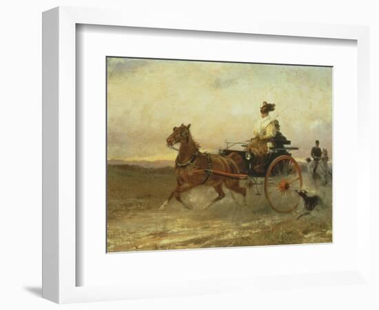 Woman in a Gig-Sebastiano Ricci-Framed Giclee Print