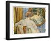 Woman in a Mirror, 1907-Théo van Rysselberghe-Framed Giclee Print