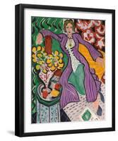 Woman in a Purple Coat, 1937-Henri Matisse-Framed Giclee Print