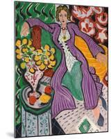 Woman in a Purple Coat, 1937-Henri Matisse-Mounted Giclee Print