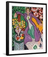 Woman in a Purple Coat, 1937-Henri Matisse-Framed Giclee Print