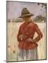 Woman in a Red Blouse, 1885-Emilio Boggio-Mounted Giclee Print