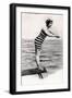 Woman in a swimsuit-French School-Framed Photographic Print