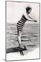 Woman in a swimsuit-French School-Mounted Photographic Print
