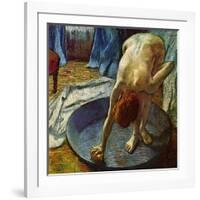 Woman in a Tub, 1886-Edgar Degas-Framed Giclee Print