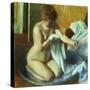 Woman In a Tub, Ca. 1883-Edgar Degas-Stretched Canvas