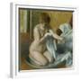 Woman in a Tub-Edgar Degas-Framed Giclee Print