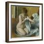 Woman in a Tub-Edgar Degas-Framed Giclee Print