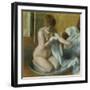 Woman in a Tub-Edgar Degas-Framed Giclee Print