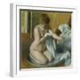 Woman in a Tub-Edgar Degas-Framed Giclee Print