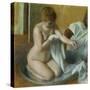 Woman in a Tub-Edgar Degas-Stretched Canvas