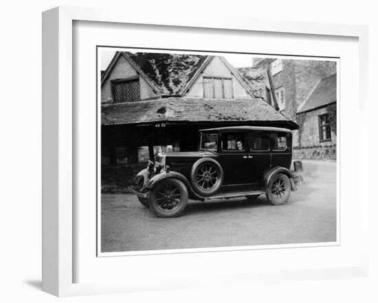 Woman in a Vintage Car, C1920S-null-Framed Giclee Print