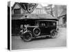 Woman in a Vintage Car, C1920S-null-Stretched Canvas