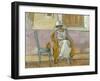 Woman in a White Dress-Henri Lebasque-Framed Giclee Print