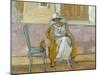 Woman in a White Dress-Henri Lebasque-Mounted Giclee Print