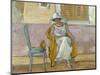 Woman in a White Dress-Henri Lebasque-Mounted Giclee Print