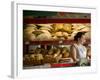 Woman in Bakery, Trogir, Croatia-Russell Young-Framed Photographic Print