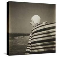 Woman in Bathing Cap-Curtis Moffat-Stretched Canvas