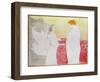 Woman in Bed, Waking Up, 1896-Henri de Toulouse-Lautrec-Framed Giclee Print