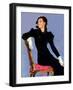 "Woman in Black,"April 14, 1934-Penrhyn Stanlaws-Framed Premium Giclee Print