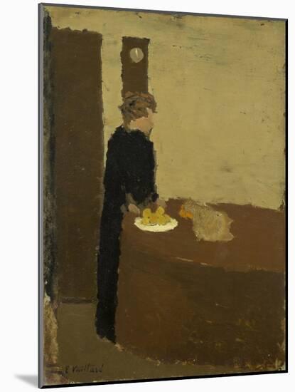 Woman in Black, c.1891-Edouard Vuillard-Mounted Giclee Print