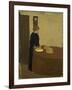 Woman in Black, c.1891-Edouard Vuillard-Framed Giclee Print