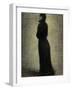 Woman in Black-Georges Seurat-Framed Giclee Print