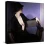 Woman in Black-Bernhard Gutmann-Stretched Canvas