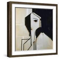 Woman in Black-Sydney Edmunds-Framed Giclee Print