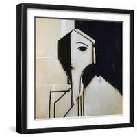 Woman in Black-Sydney Edmunds-Framed Giclee Print