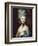 Woman in Blue (Duchess of Beaufort)-Thomas Gainsborough-Framed Art Print